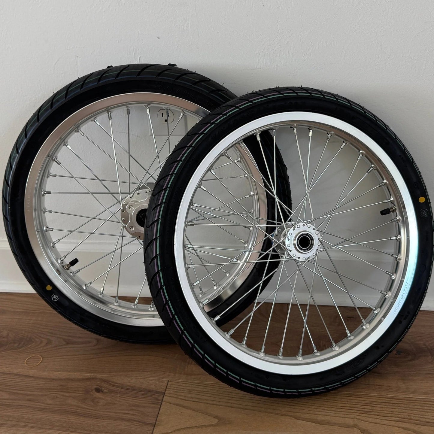 Chrome Surron LBX/E Ride Pro Supermoto Wheel Set - txdesigns