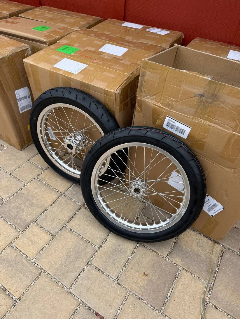 Chrome Talaria XXX/MX3/MX4 Supermoto Wheelset - txdesigns